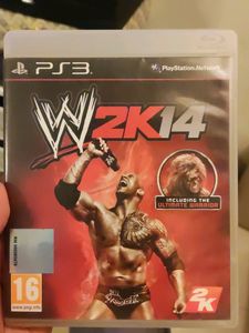 WWE 2K14 PS3 Game Just Like New Bluray