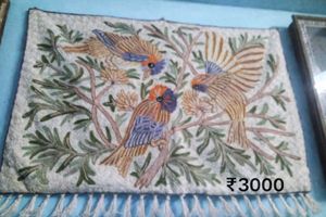Handmade Bird Embroidery Wall Hanging | Premium De