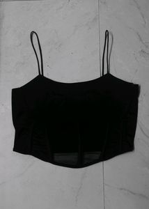 SSS black corset top