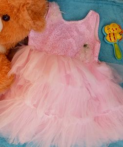 Charming Pink Tulle Dress