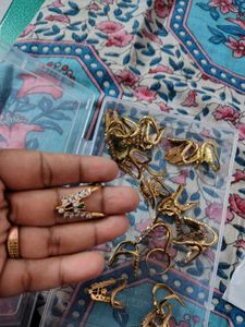 Pure panchaloham vanki rings