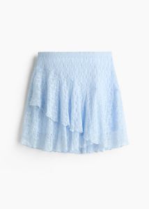 Light Blue Lace Skirt