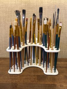 Art Brush Holder Stand