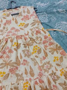 Floral Print Tiered Dress