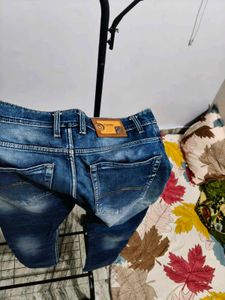 FLU JEANS CO. Blue Denim Jean