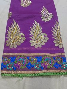 Fancy Suit With Work Dupta