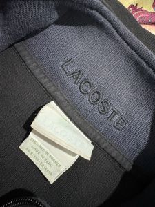 Lacoste Black Half-Zip Pullover