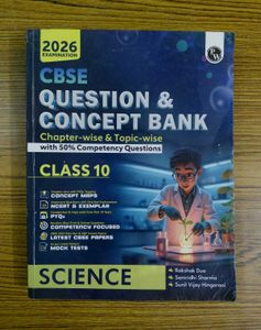 CBSE Class 10 Science Question Bank 2026