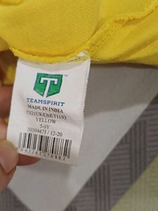 Boys' Yellow Tee