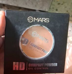 Mars HD Compact Powder-Oil Control Shade05-Nutmeg
