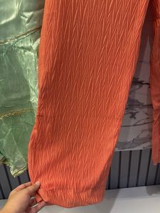 Choose any one -  Mint Green and Orange Pants Set