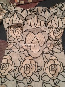 Embroidered Floral Mini Dress