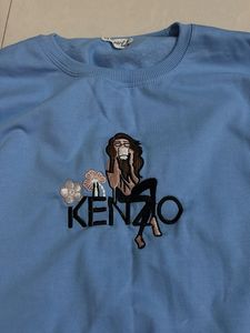 Light Blue Kenzo Graphic Sweatshirt