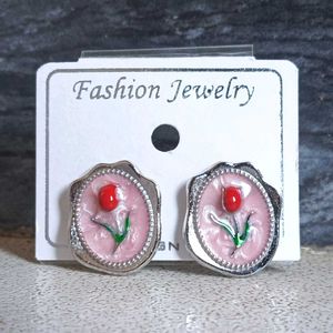 Vintage Tulip Studs