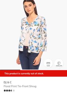 flower cape top