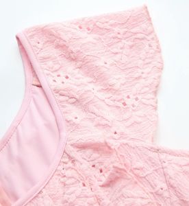 Sweet Pink Broderie Anglaise Dress size L