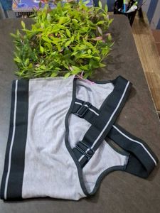 Comfortable Grey Sports Bra