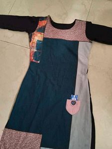 Colorful Patchwork Dress