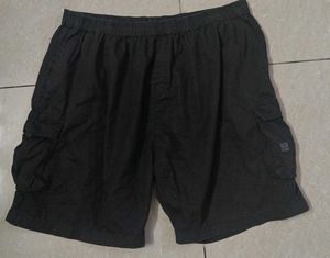 Black Cargo Shorts