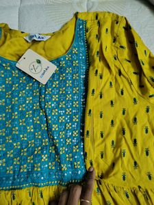 New Feeding Kurti, Leggings &amp; Dupatta