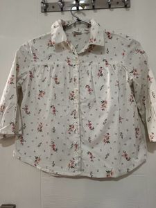 Gap -Beautiful Floral Print Shirt For Kids