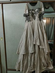 36/38 Barbie Gown*Free*Saree(Negotiable)