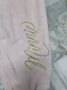 Pink Minnie Mouse Fleece Pants
