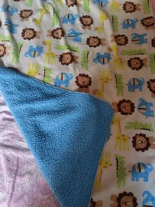 Adorable Animal Print Baby Blanket