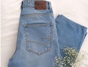 Light Wash Wide Leg Jeans
