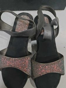 Sparkly Strappy Heels