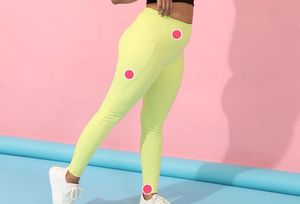 Bliss club lime green leggings