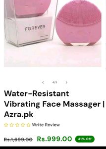 Water-Resistant Vibrating Face Massager