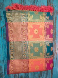 Vibrant Woven Silk Saree