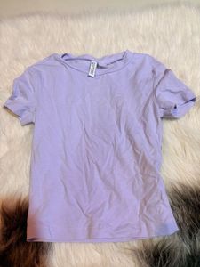 Lavender Basic Tee