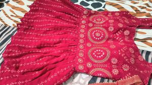 Hurrey..Price Drop🥳🥳 Pink Colour Kurta-Sharara❣️