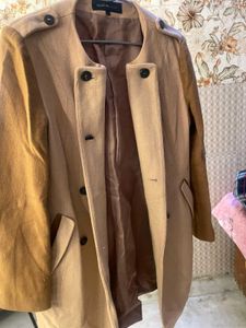 Elegant Tan Overcoat