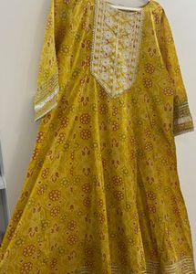 Elegant Yellow Kurta Set- 3 piece