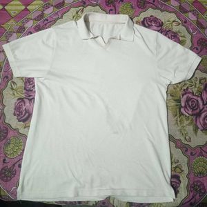 Men's Classic Beige Polo T-Shirt