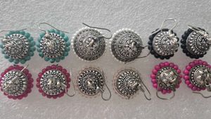 Set of 6 Jhumka Earrings - Unused