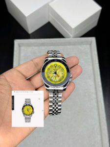 Stylish Yellow Dial Seiko Watch