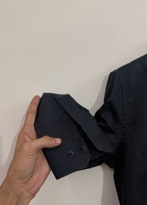 Classic Black Button-Up Shirt
