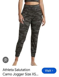Athleta Camo Jogger Pants