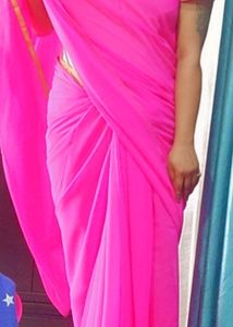 New Chiffon Saree With Blouse Piece
