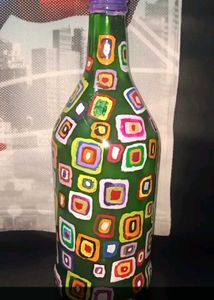 Hand-painted Decorative Bottle Set