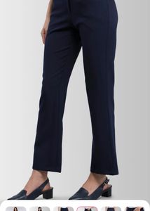 Classic Formal Navy Blue Trousers