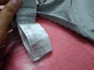 Comfortable Grey Bra