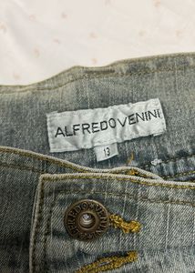 Alfredo Venini Beaded Embroidered Mini skirt y2k