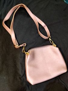 Dusty Rose Crossbody Bag