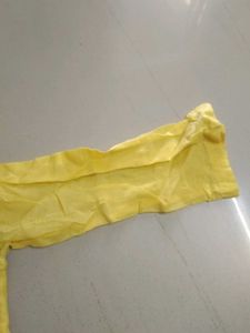 Yellow Embroidered kurta
