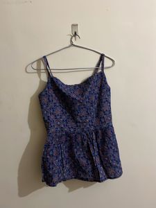 Boho Floral Print Cami Top